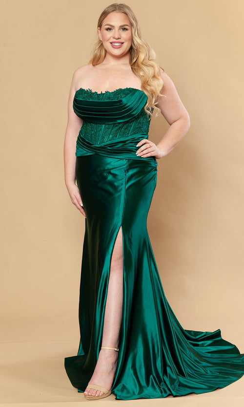 Poly USA Emerald Prom Dresses