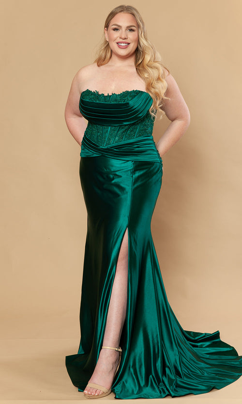 Poly USA Emerald Prom Dresses