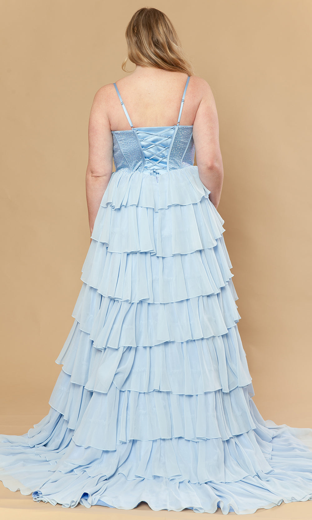 Poly USA Blue Prom Dresses