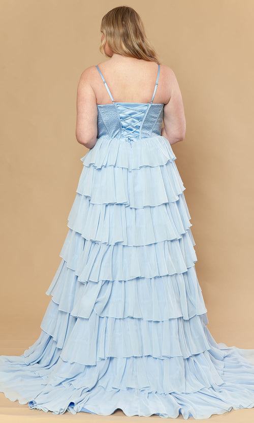 Poly USA Blue Prom Dresses