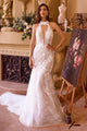 Andrea & Leo WL019 Wedding Dress Lace Halter Neck Mermaid
