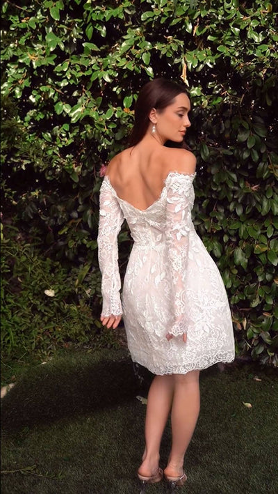 Andrea & Leo WL021 Bridal Party Dress Off the Shoulder