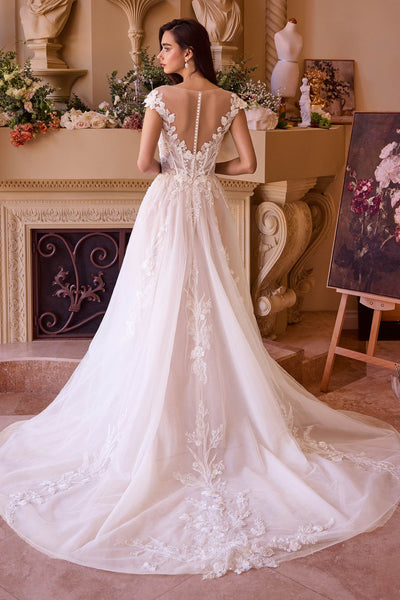 Andrea & Leo WL038 Bridal Gown: Elegant Off White Long Dress