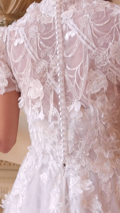 Andrea & Leo WL040 Two-in-One Wedding Dress