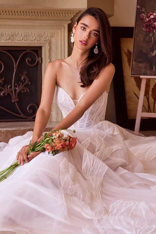Andrea & Leo WL043 Tulle & Sequin Wedding Dress