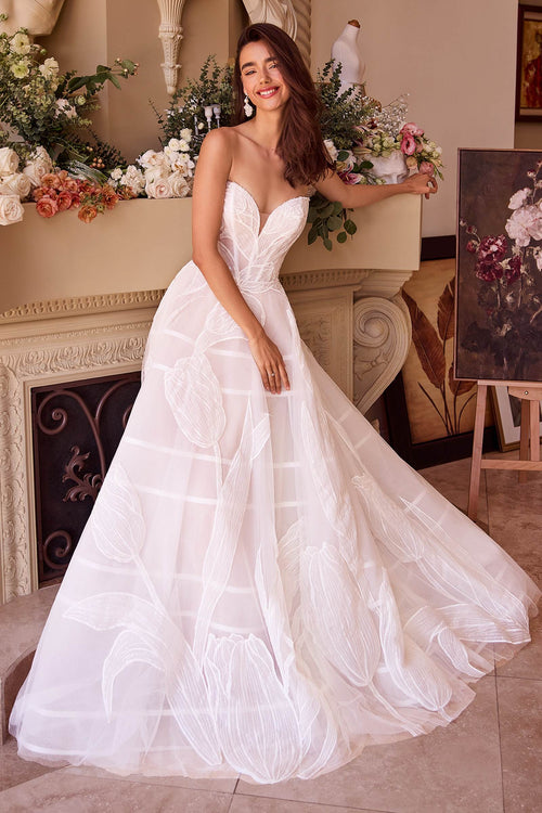 Andrea & Leo WL043 Tulle & Sequin Wedding Dress