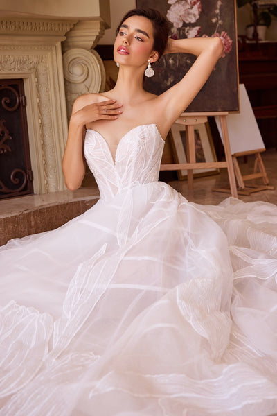 Andrea & Leo WL043 Tulle & Sequin Wedding Dress