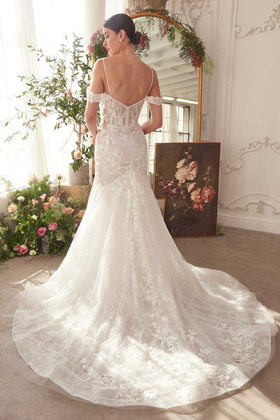 Andrea & Leo WL051 Wedding Dress: Fitted Lace Mermaid Gown