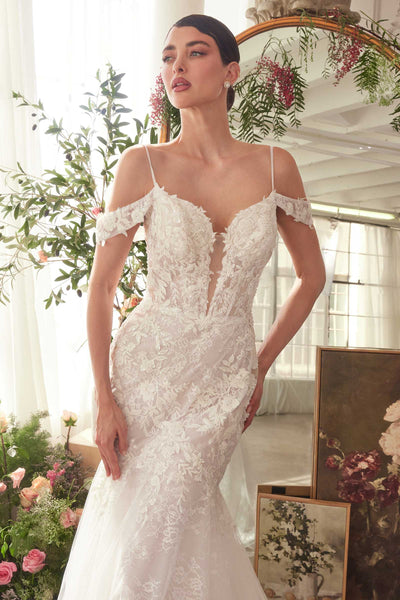 Andrea & Leo WL051 Wedding Dress: Fitted Lace Mermaid Gown