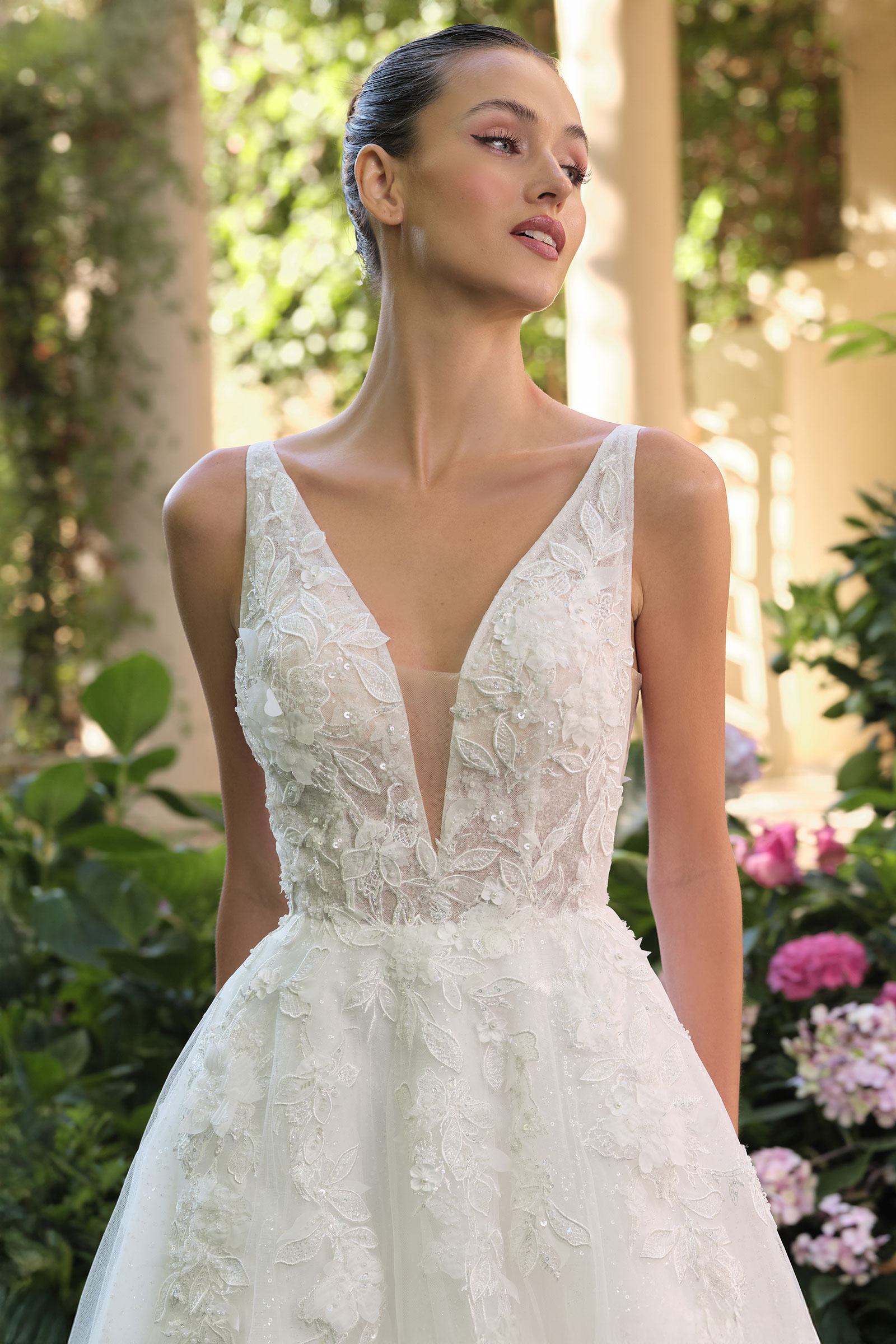 Andrea & Leo WL064 Elegant Wedding Gown