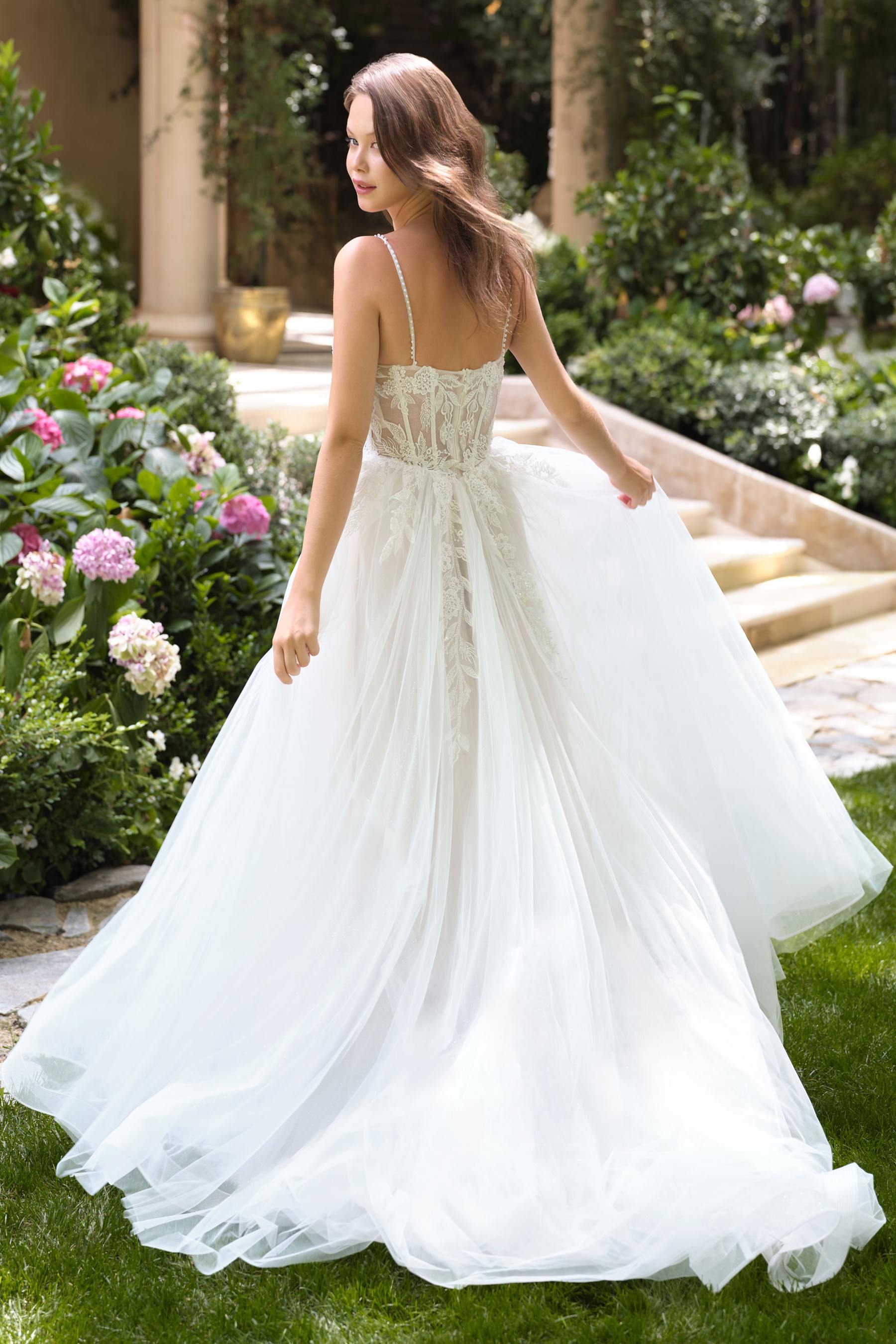 Andrea & Leo WL087 Lace Applique Wedding Gown