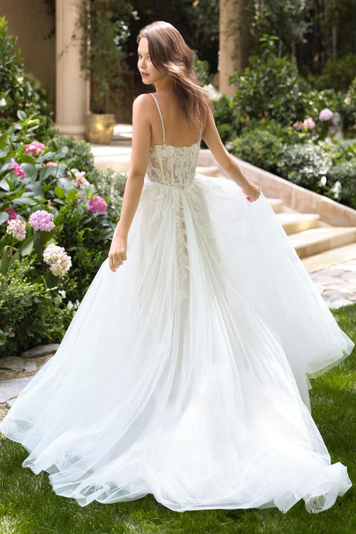 Andrea & Leo WL087 Lace Applique Wedding Gown