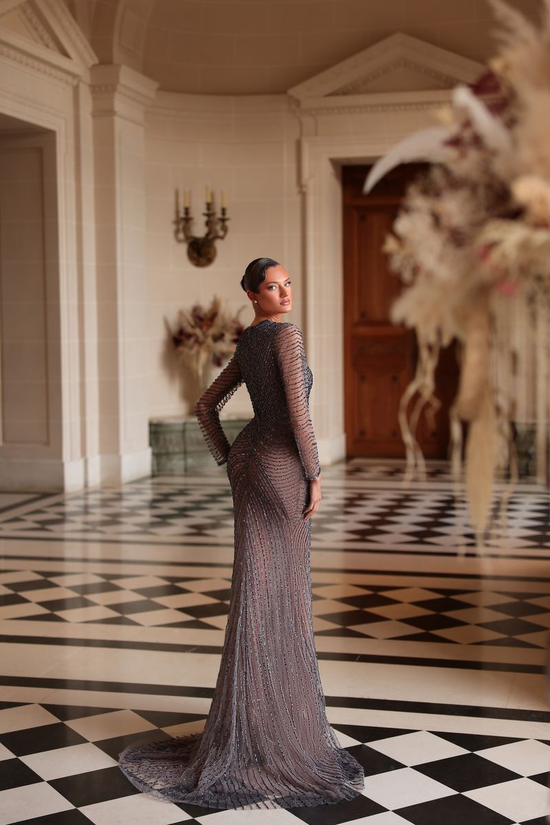 Chic and Holland Gray Dress