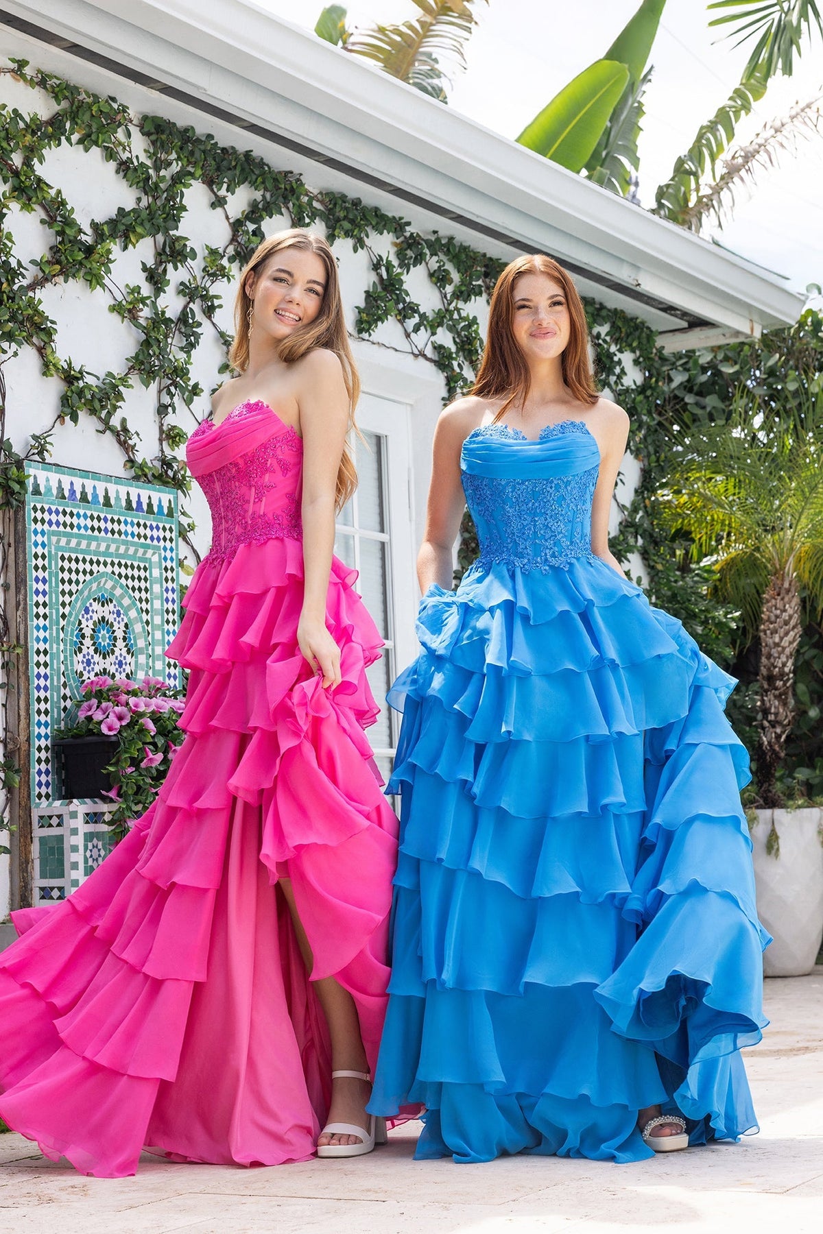 PORTIA & SCARLETT Blue dress