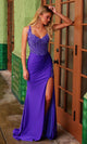 Vestido de fiesta largo con corsé de encaje Nox Anabel Y1550