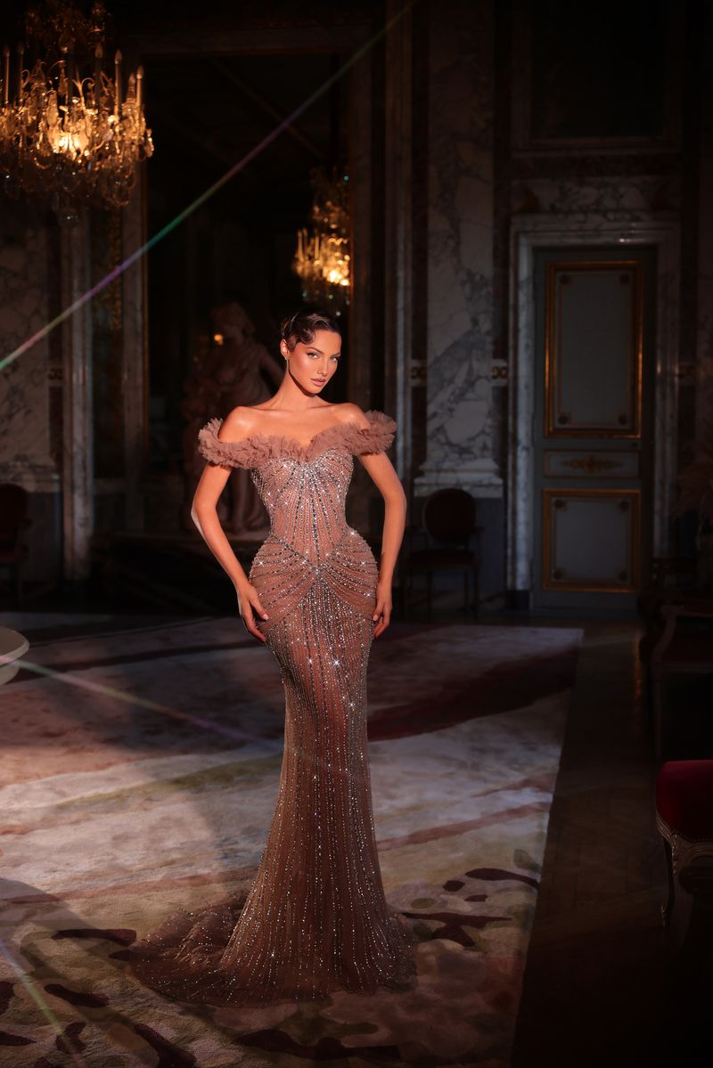 Chic and Holland SMOKE NUDE Dress