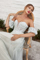 Andrea & Leo A1046 Long Willow Gown — Elegant Formal Dress in Blush