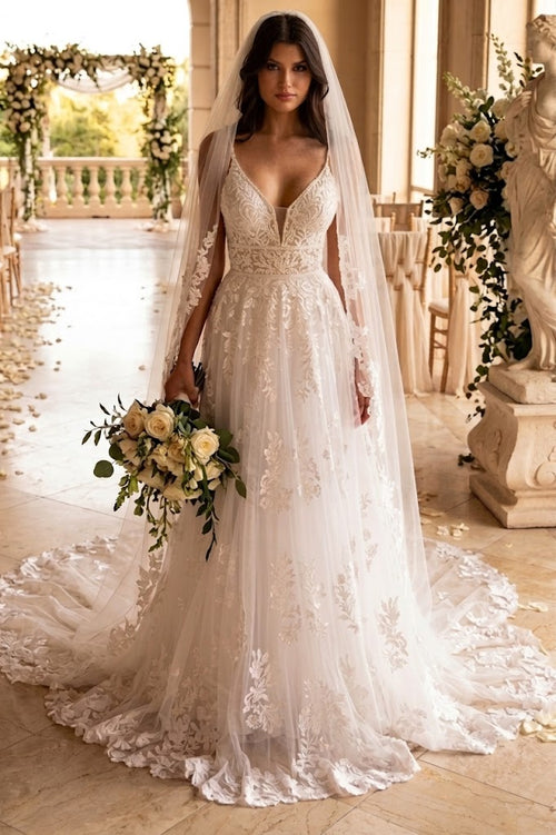 Primavera Couture 11102 Long A-Line Wedding Dress