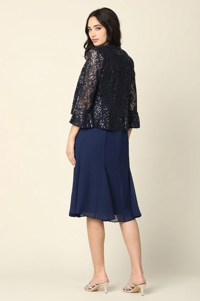 Eva USA Mauve Mother of the Bride Dress