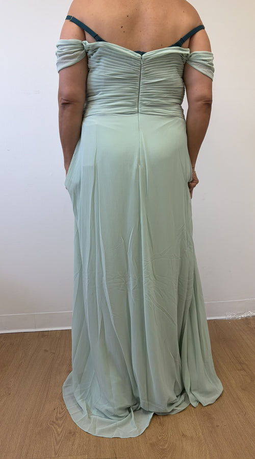 Bridesmaid Dresses Off Shoulder Evening Gown & Plus Size by MQ1711