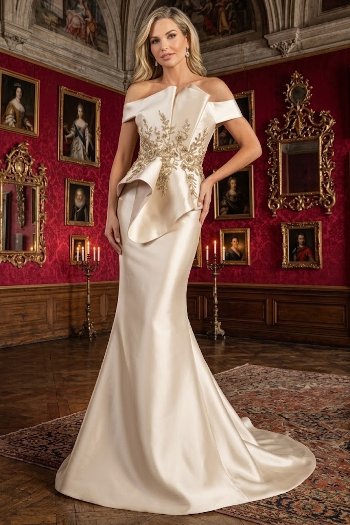 Terani Couture 2021E2835 Sophisticated Prom Off-Shoulder Evening Premium Dress