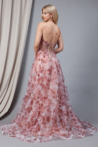 Speial Occasion Floral Gown