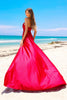 Amelia Couture 3013 Strapless Lycra Side Cape Long Evening Prom Gown - Dress