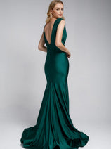 Amelia Couture 370 Sleeveless Bodycon Stretchy Bridesmaids Dress