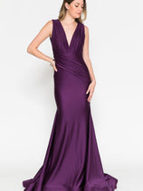 Amelia Couture 370 Sleeveless Bodycon Stretchy Bridesmaids Dress
