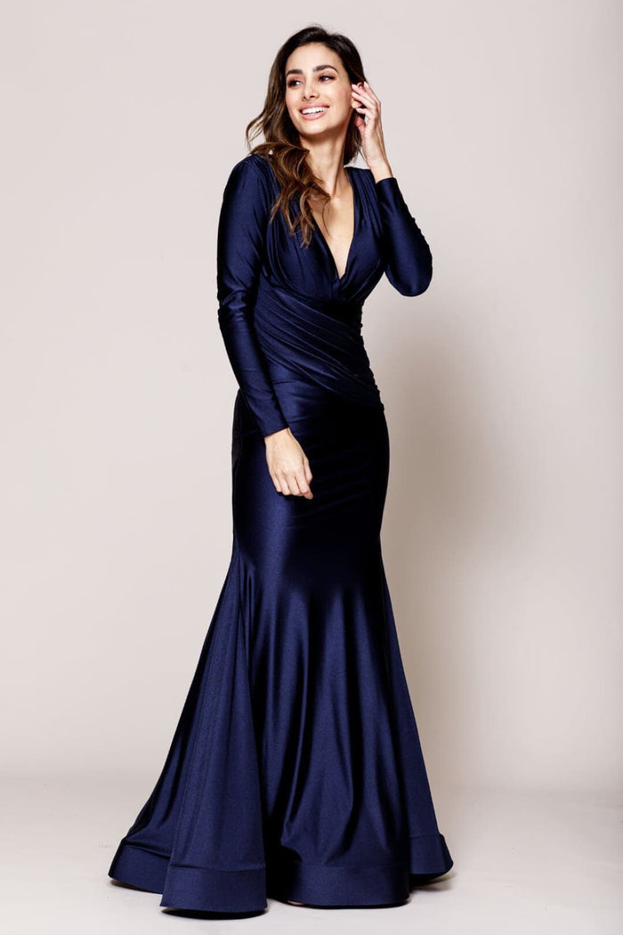 Amelia Couture 381 Stretchy Evening Prom Gown | Formal Dress Shops