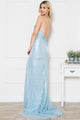 Red Carpet Sequined Gown