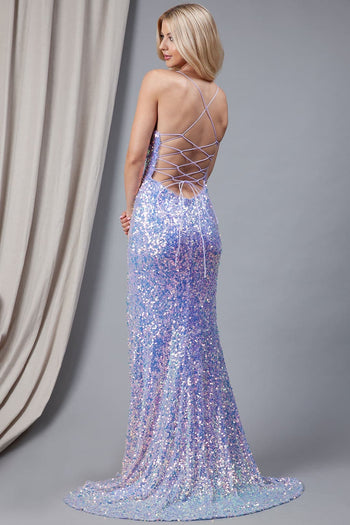 Sequined Prom Gown - LAA5046