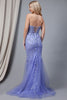 Amelia Couture 7024 Sweetheart Mesh Corset Mermaid Prom Dress
