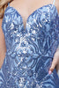 Long Sequin gown - LAA791 - Dress