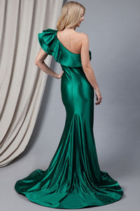 Amelia Couture AC5042 One Shoulder Mermaid Prom Gown