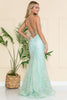 Amelia Couture AC6116B Mermaid Strappy Back Gown - Dress