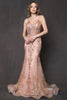 Amelia Couture BZ015 Gorgeous Prom Evening Gown - ROSE / 2