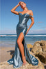 Amelia Couture BZ9030 Detachable Off Shoulder Corset Long Prom Dress - Dress