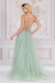 Amelia Couture TM1006B Sleeveless Long White Corset Wedding Dress - Dress