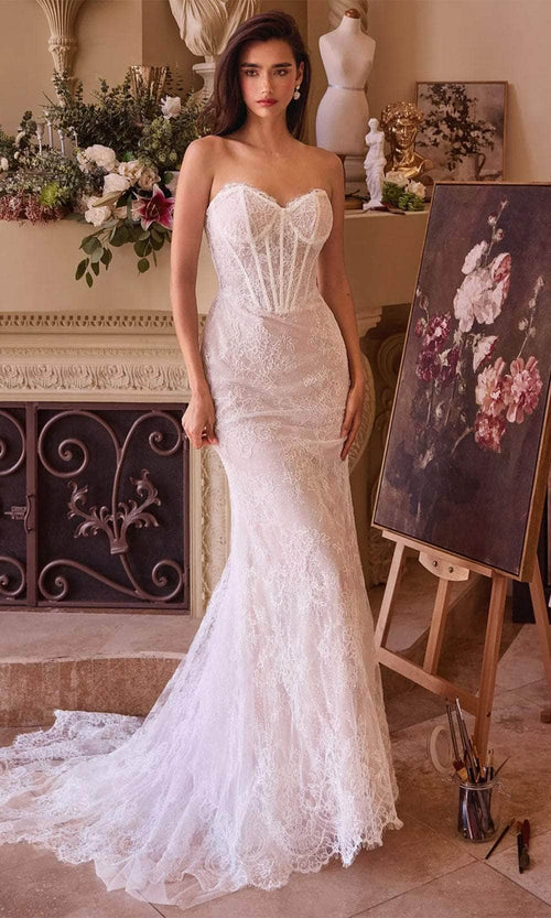 Andrea & Leo WL044 Bridal Gown – Lace & Corset Detail