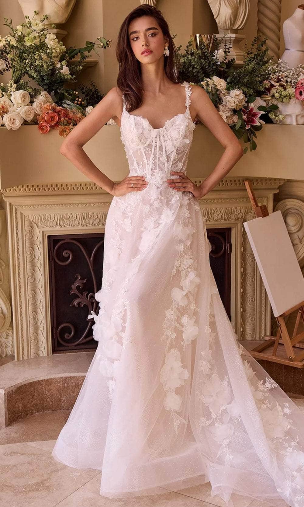 Andrea and Leo WL045 - Spaghetti Strap Bridal Gown Special Occasion Dress