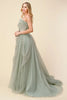 Andrea & Leo Ball Gown A-Line Evening Prom Dress A1015 - Dresses