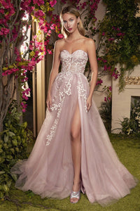 Andrea & Leo Ball Gown A-Line Evening Prom Dress A1029 - Dresses