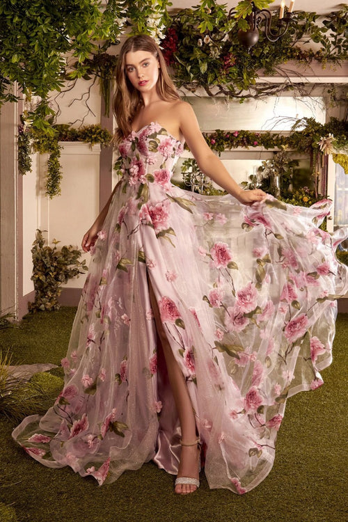 Andrea & Leo Ball Gown A-Line Evening Prom Dress A1035 - Dresses