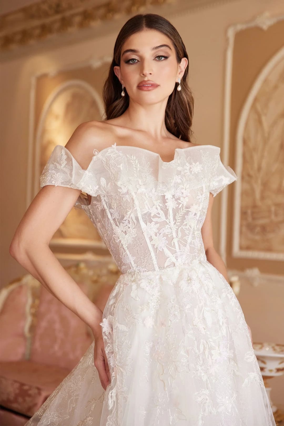 Andrea & Leo Ball Gown A-Line Evening Prom Dress A1090 - Dresses
