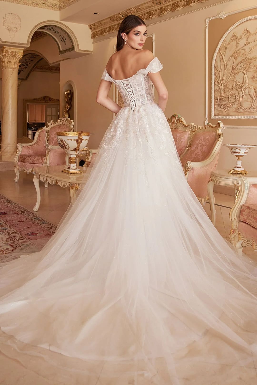 Andrea & Leo Ball Gown A-Line Evening Prom Dress A1090 - Dresses