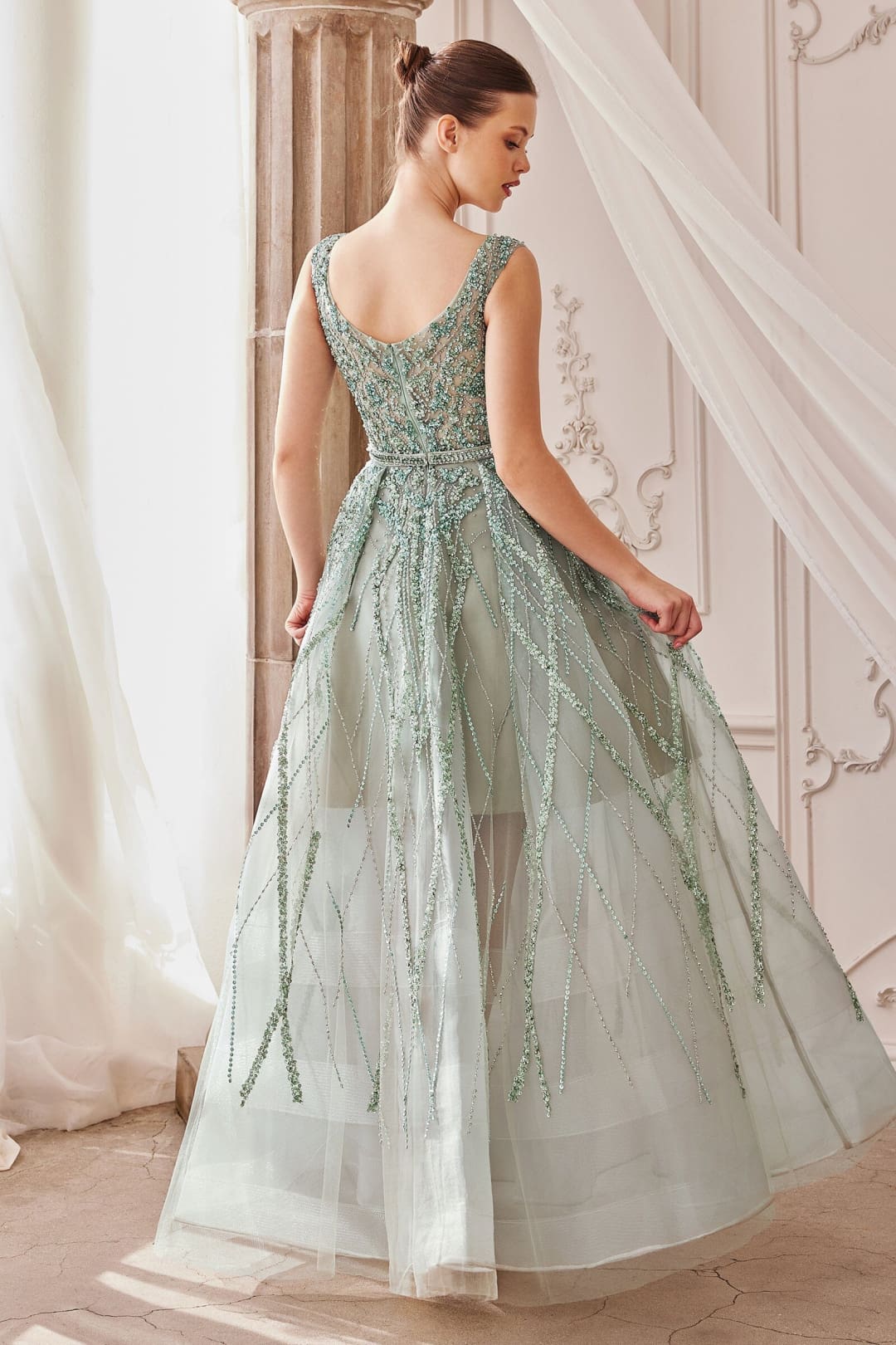 Andrea & Leo Ball Gown A-Line Evening Prom Dress A1091 - Dresses