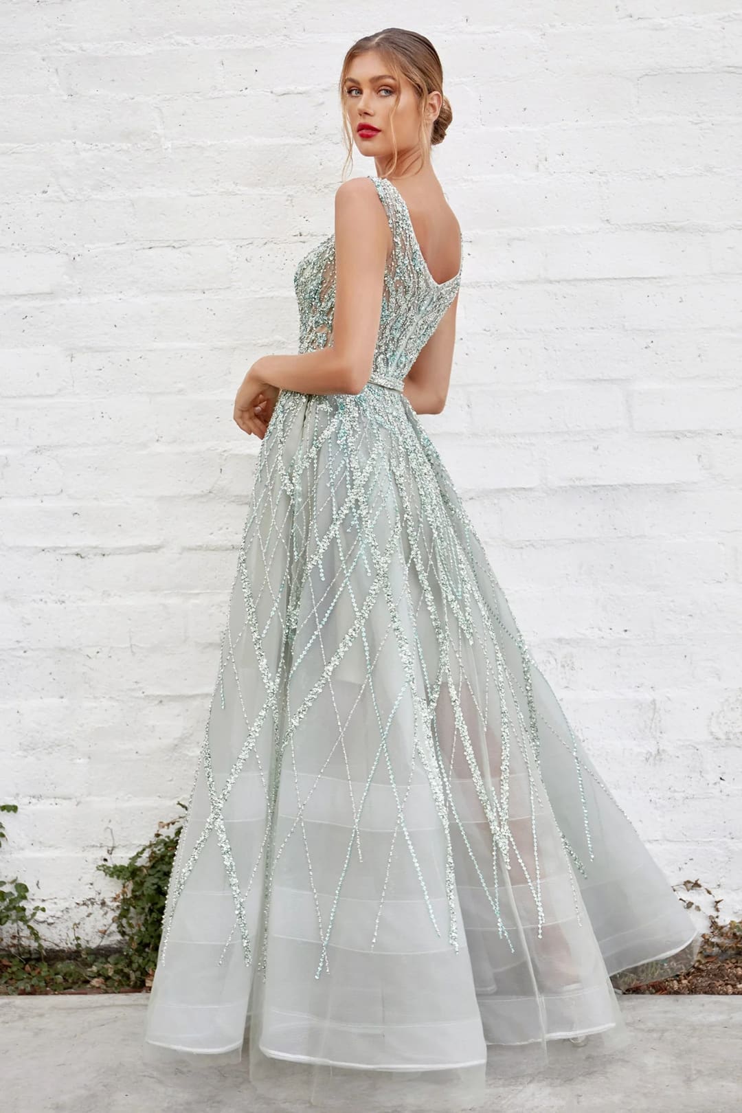 Andrea & Leo Ball Gown A-Line Evening Prom Dress A1091 - Dresses