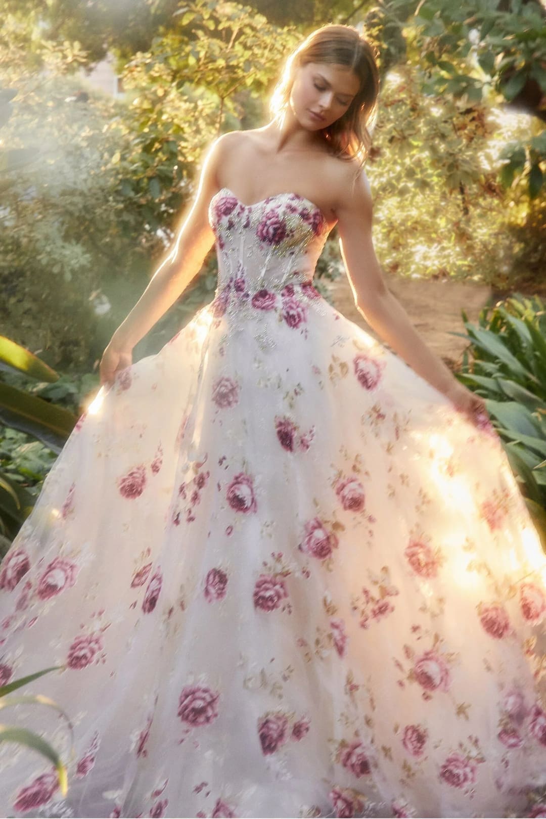 Andrea & Leo Ball Gown A-Line Evening Prom Dress A1133 - Dresses