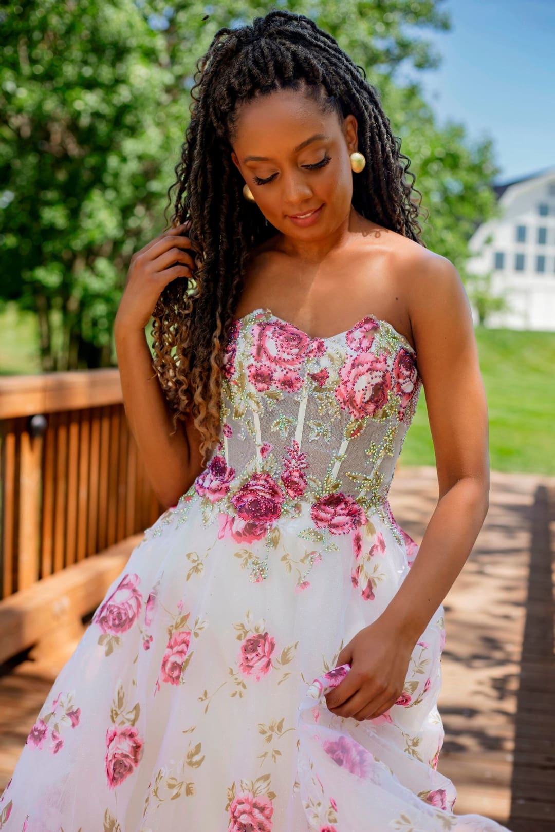 Andrea & Leo Ball Gown A-Line Evening Prom Dress A1133 - Dresses